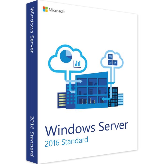 Microsoft Windows Server 2016 Standard 16 Core / 24 Core